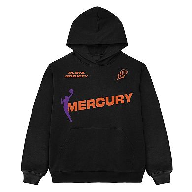 Unisex Playa Society Black Phoenix Mercury Team Pullover Hoodie