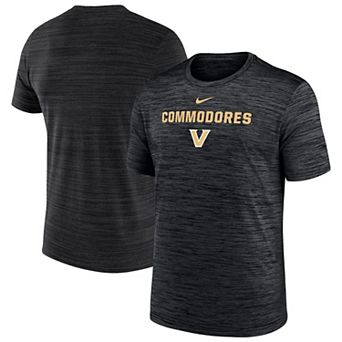 Men's Nike Black Vanderbilt Commodores Velocity Performance T-Shirt