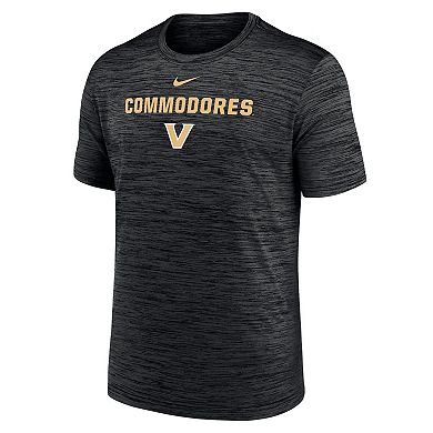 Men's Nike Black Vanderbilt Commodores Velocity Performance T-Shirt