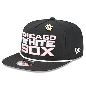 Men's New Era Black Chicago White Sox 2025 Big League Chew Golfer Snapback Hat
