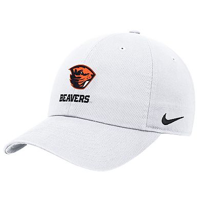 Men's Nike White Oregon State Beavers 2025 On-Field Club Adjustable Hat