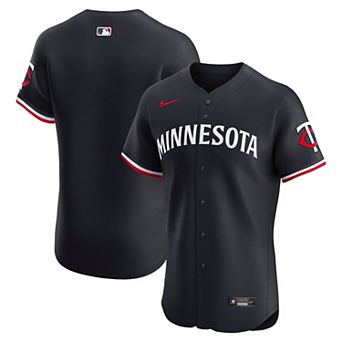 Men's Nike Navy Minnesota Twins Alternate 2 Elite Jersey