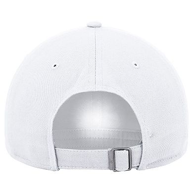 Men's Nike White Pitt Panthers 2025 On-Field Club Adjustable Hat