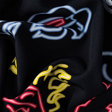 "Men's Chubbies Black Buffalo Bills The Neon 5.5"" Classic Lined Swim Trunks"