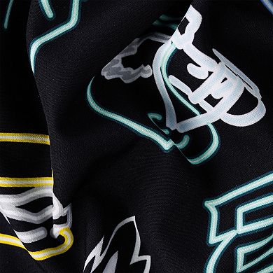 Men's Chubbies Black Philadelphia Eagles The Neon 5.5" Classic Lined Swim Trunks