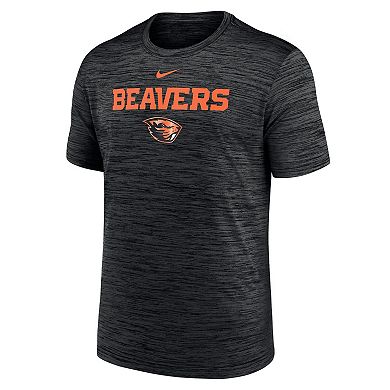 Men's Nike Black Oregon State Beavers Velocity Performance T-Shirt