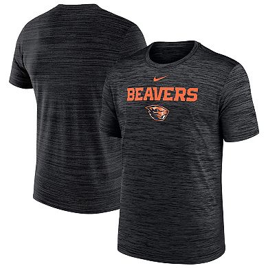 Men's Nike Black Oregon State Beavers Velocity Performance T-Shirt