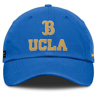 Men's Nike Blue UCLA Bruins 2025 Sideline Club Adjustable Hat