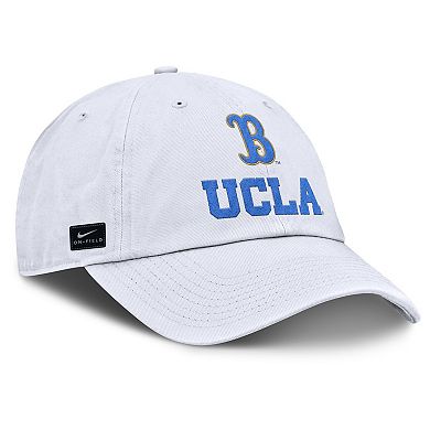 Men's Nike White UCLA Bruins 2025 Sideline Club Adjustable Hat