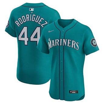 Men's Nike Julio Rodríguez Teal Seattle Mariners Alternate Elite Jersey