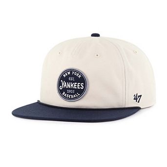 Men's '47 Natural New York Yankees Payson Captain Snapback Hat