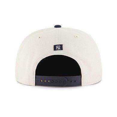 Men's '47 Natural New York Yankees Payson Captain Snapback Hat