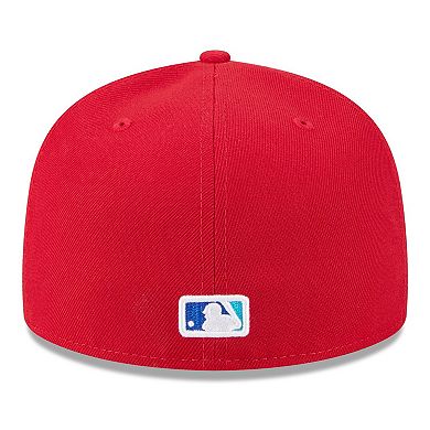 Men's New Era Red Philadelphia Phillies 2025 Big League Chew 59FIFTY Fitted Hat