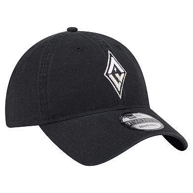 Unisex New Era Black Las Vegas Aces Core Alt Logo 9TWENTY Adjustable Hat