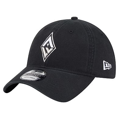 Unisex New Era Black Las Vegas Aces Core Alt Logo 9TWENTY Adjustable Hat