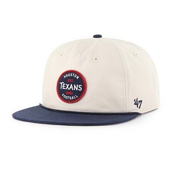 Men's '47 Natural Houston Texans Payson Captain Adjustable Hat