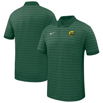 Men's Nike Green Baylor Bears 2025 Early Season Coaches Sideline Victory Stripe Performance Polo