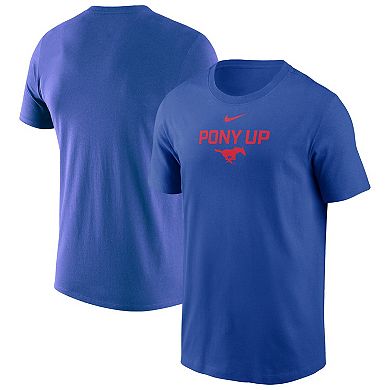 Men's Nike Royal SMU Mustangs Local Performance T-Shirt