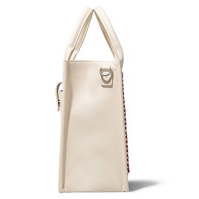 Montana West Atlanta Braves Whipstitch Crossbody Tote