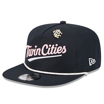 Men's New Era Navy Minnesota Twins 2025 Big League Chew Golfer Snapback Hat