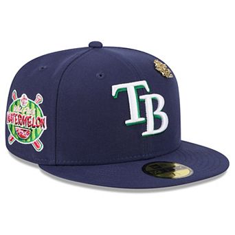 Men's New Era Navy Tampa Bay Rays 2025 Big League Chew 59FIFTY Fitted Hat