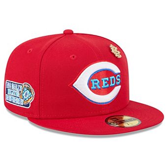 Men's New Era Red Cincinnati Reds 2025 Big League Chew 59FIFTY Fitted Hat