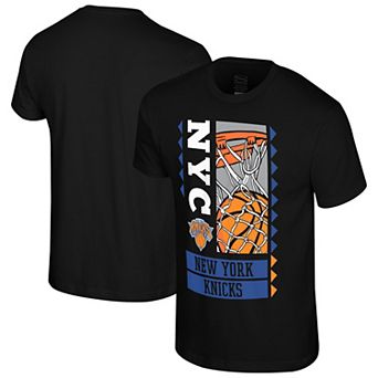 Men's Stadium Essentials Black New York Knicks Ballin T-Shirt