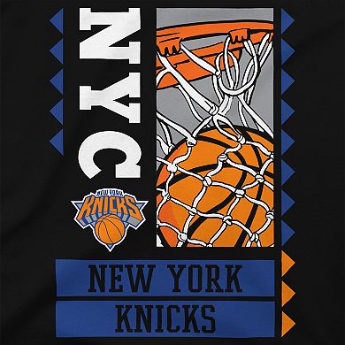 Men's Stadium Essentials Black New York Knicks Ballin T-Shirt