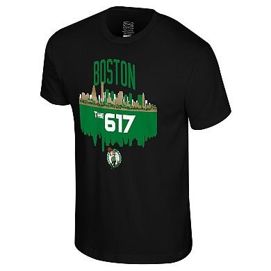 Men's Stadium Essentials Black Boston Celtics Cities T-Shirt