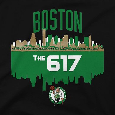 Men's Stadium Essentials Black Boston Celtics Cities T-Shirt