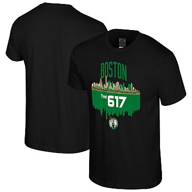 Men's Stadium Essentials Black Boston Celtics Cities T-Shirt