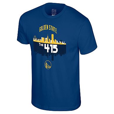 Men's Stadium Essentials Royal Golden State Warriors Cities T-Shirt