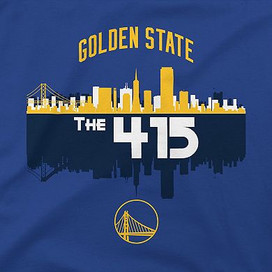 Men's Stadium Essentials Royal Golden State Warriors Cities T-Shirt
