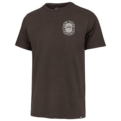 Men's '47 Brown New York Knicks Back Canyon Franklin T-Shirt