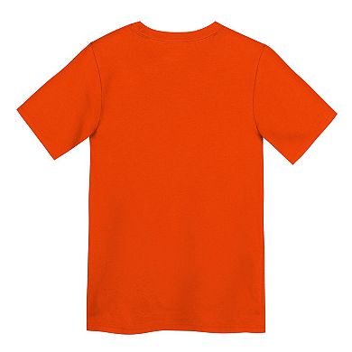 Preschool Nike Orange Denver Broncos Wordmark T-Shirt