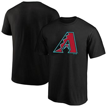 Men's Profile Black Arizona Diamondbacks Big & Tall Primary Logo T-Shirt