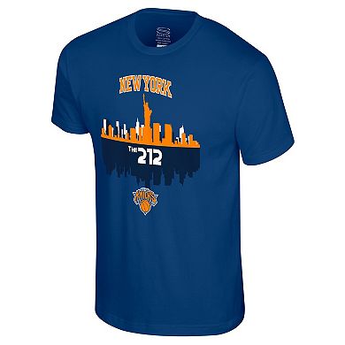 Men's Stadium Essentials Royal New York Knicks Cities T-Shirt