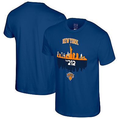 Men's Stadium Essentials Royal New York Knicks Cities T-Shirt