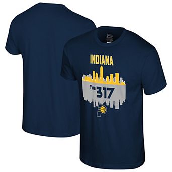 Men's Stadium Essentials Navy Indiana Pacers Cities T-Shirt