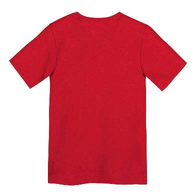 Preschool Nike Red Kansas City Chiefs Wordmark T-Shirt