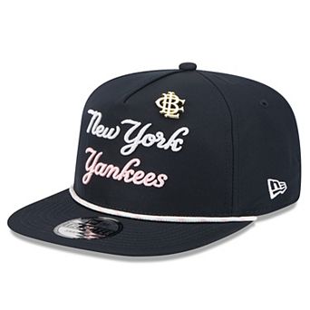 Men's New Era Navy New York Yankees 2025 Big League Chew Golfer Snapback Hat