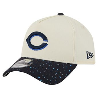 Men's New Era Cream Cincinnati Reds Speckle A-Frame 9FORTY