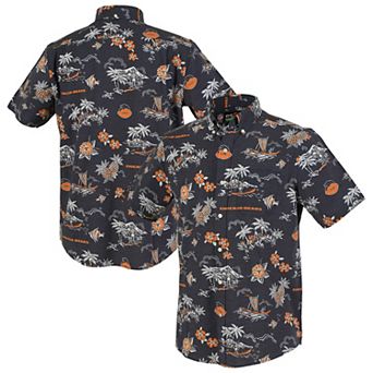 Men's Reyn Spooner Navy Chicago Bears Throwback Kekai Performance Button-Down Shirt