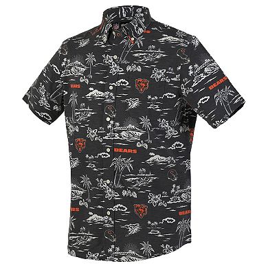 Men's Reyn Spooner Navy Chicago Bears Kekai Performance Button-Down Shirt