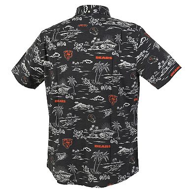 Men's Reyn Spooner Navy Chicago Bears Kekai Performance Button-Down Shirt