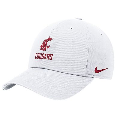Men's Nike White Washington State Cougars 2025 On-Field Club Adjustable Hat