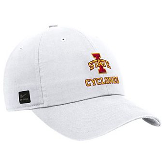 Men's Nike White Iowa State Cyclones 2025 On-Field Club Adjustable Hat