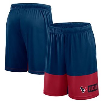 Men's Logo Athletic Navy Houston Texans Best of the Best Shorts