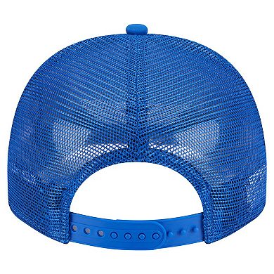 Men's New Era Blue Dallas Mavericks Vintage Team Rope A-Frame 9FIFTY Snapback Hat