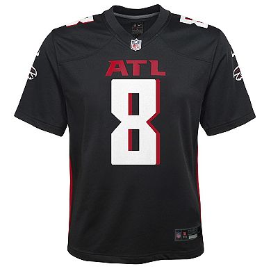 Youth Nike Kyle Pitts Sr. Black Atlanta Falcons Team Game Jersey
